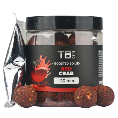 TB Baits Boosted Boilie Red Crab 120 g