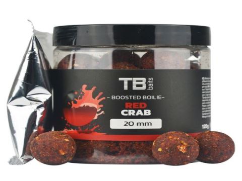 TB Baits Boosted Boilie Red Crab 120 g