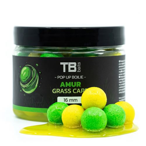 TB Baits Floating Boilie Pop-Up Grass Carp + NHDC 50 gr 16 mm