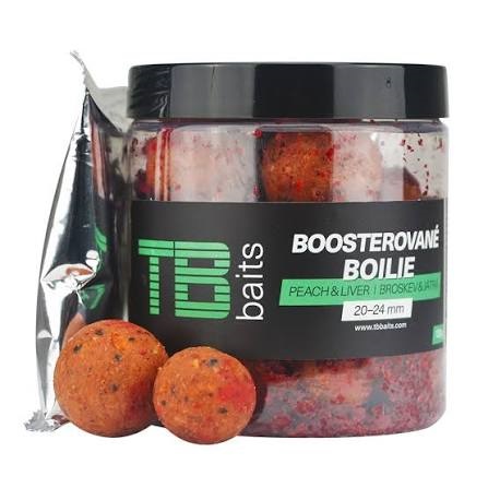 TB Baits Peach Liver Boosted Boilie
