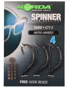 Korda Spinner Hook Sections Curv