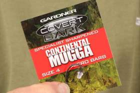 Specialist Sharpened Covert Dark Continental Mugga Hooks